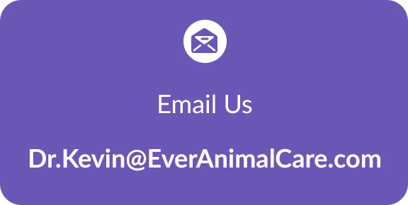 Ever Animal Care Dr. Kevin email address banner